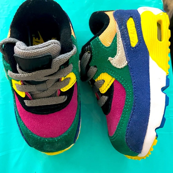 TODDLER•nike AIR MAX 90 QS BT• size 5c•UNISEX• RARE